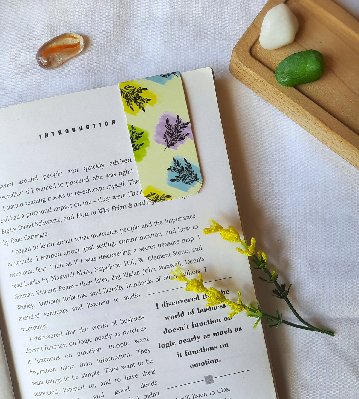 Bouquet Print - Magnetic Bookmark