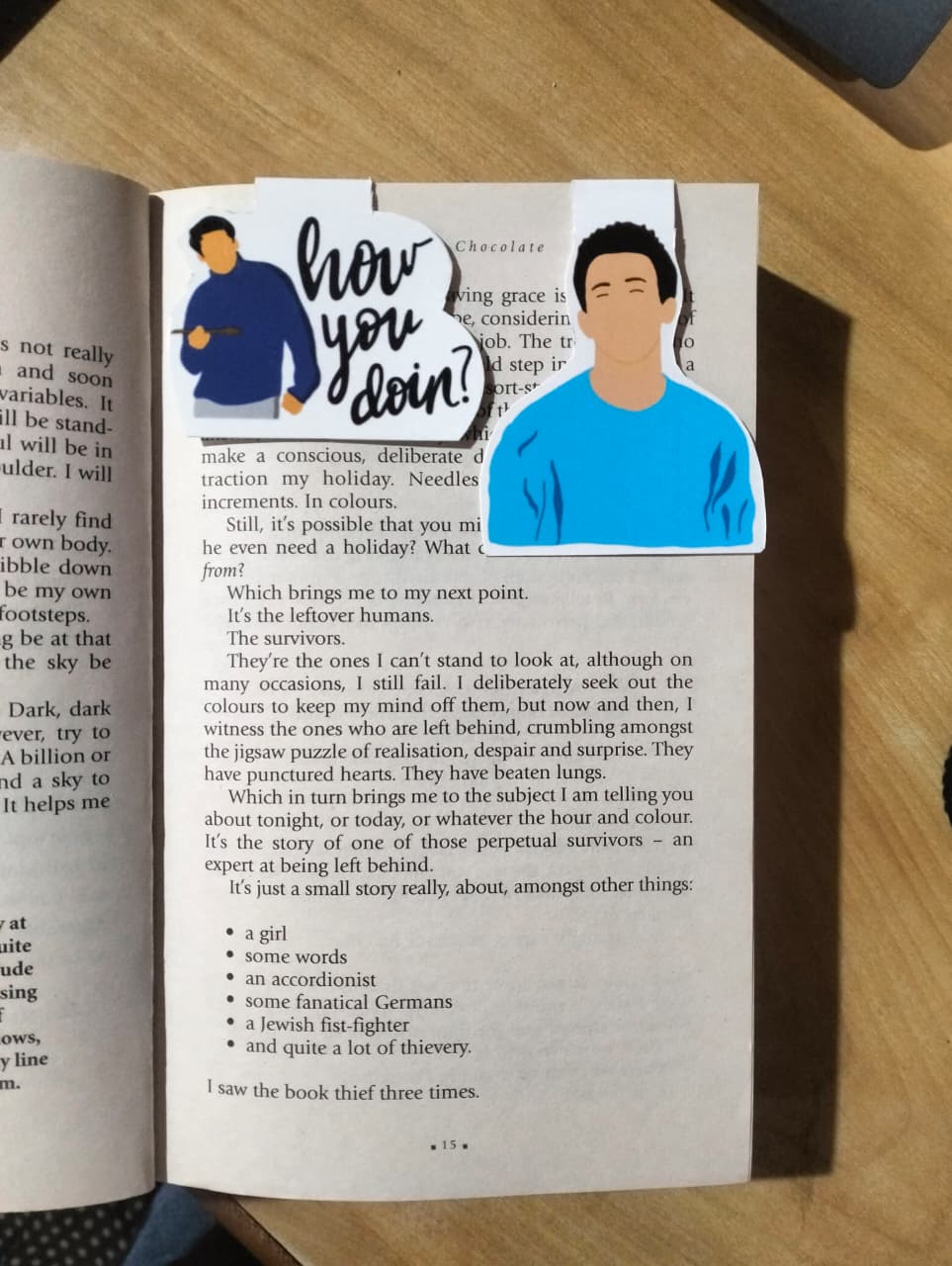 The One With Joey & Chandler - Set Of 2 Magnetic Bookmark