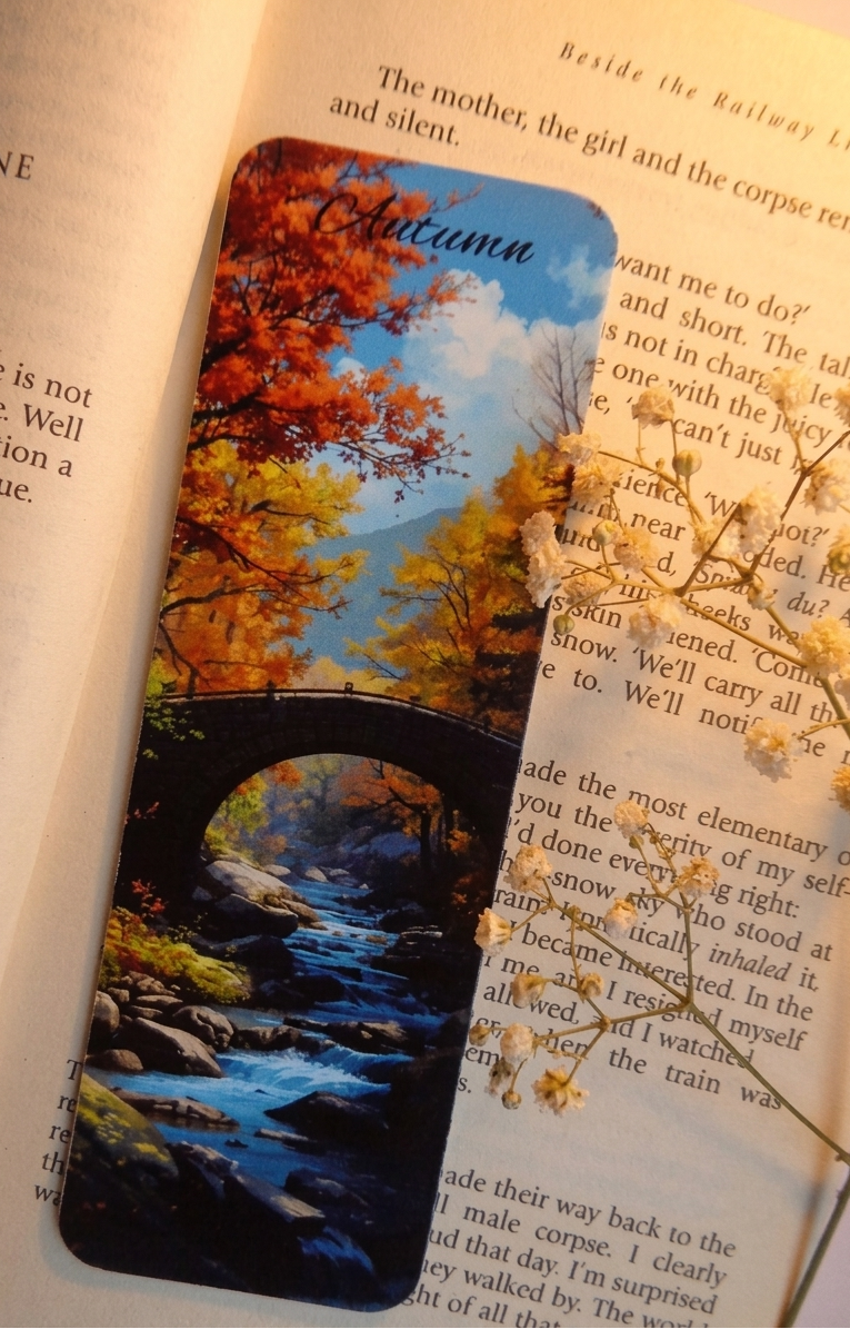 Autumn - Non Magnetic Bookmark
