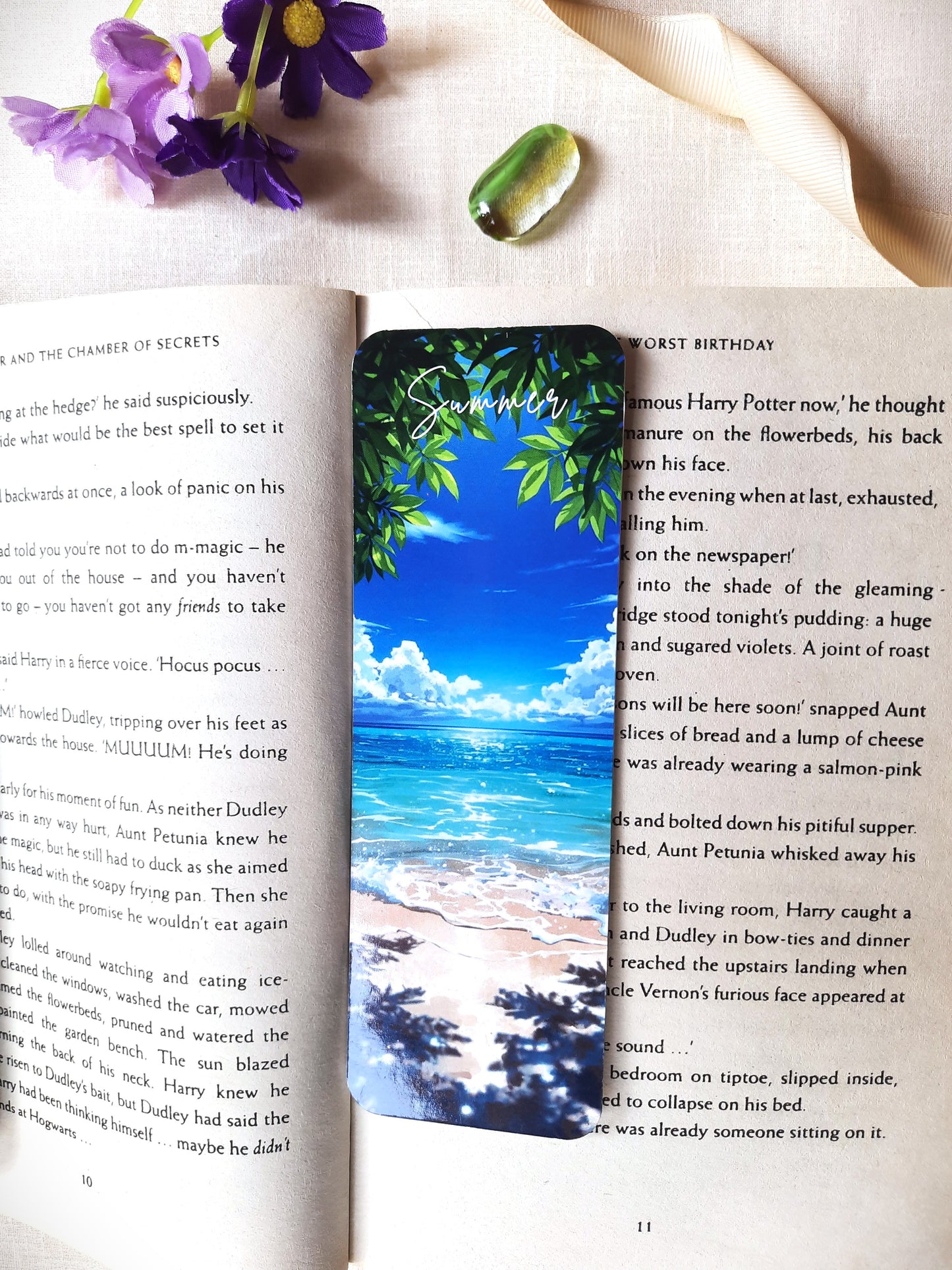 Summer - Non Magnetic Bookmark