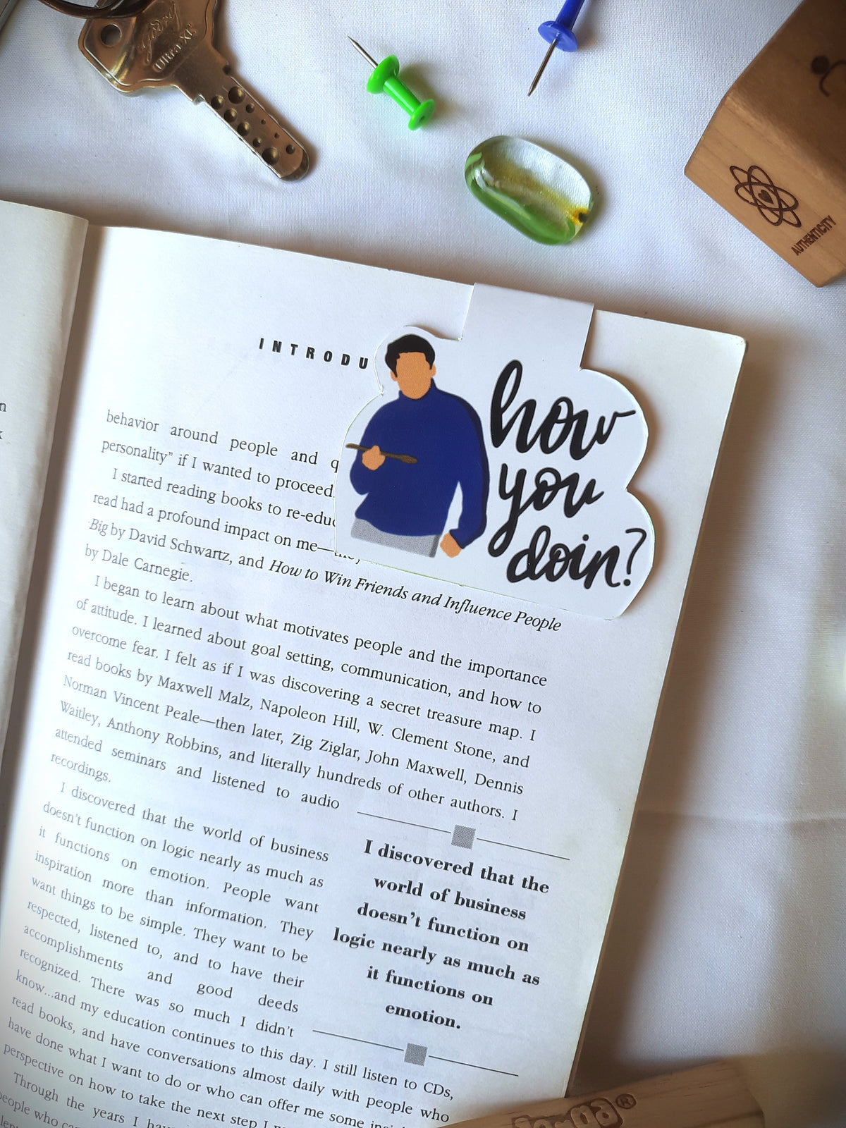 Joey - Magnetic Bookmark