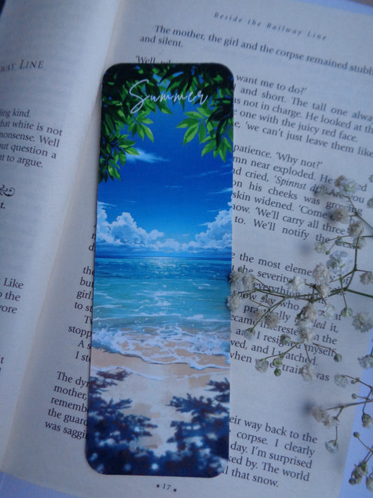 Summer - Non Magnetic Bookmark
