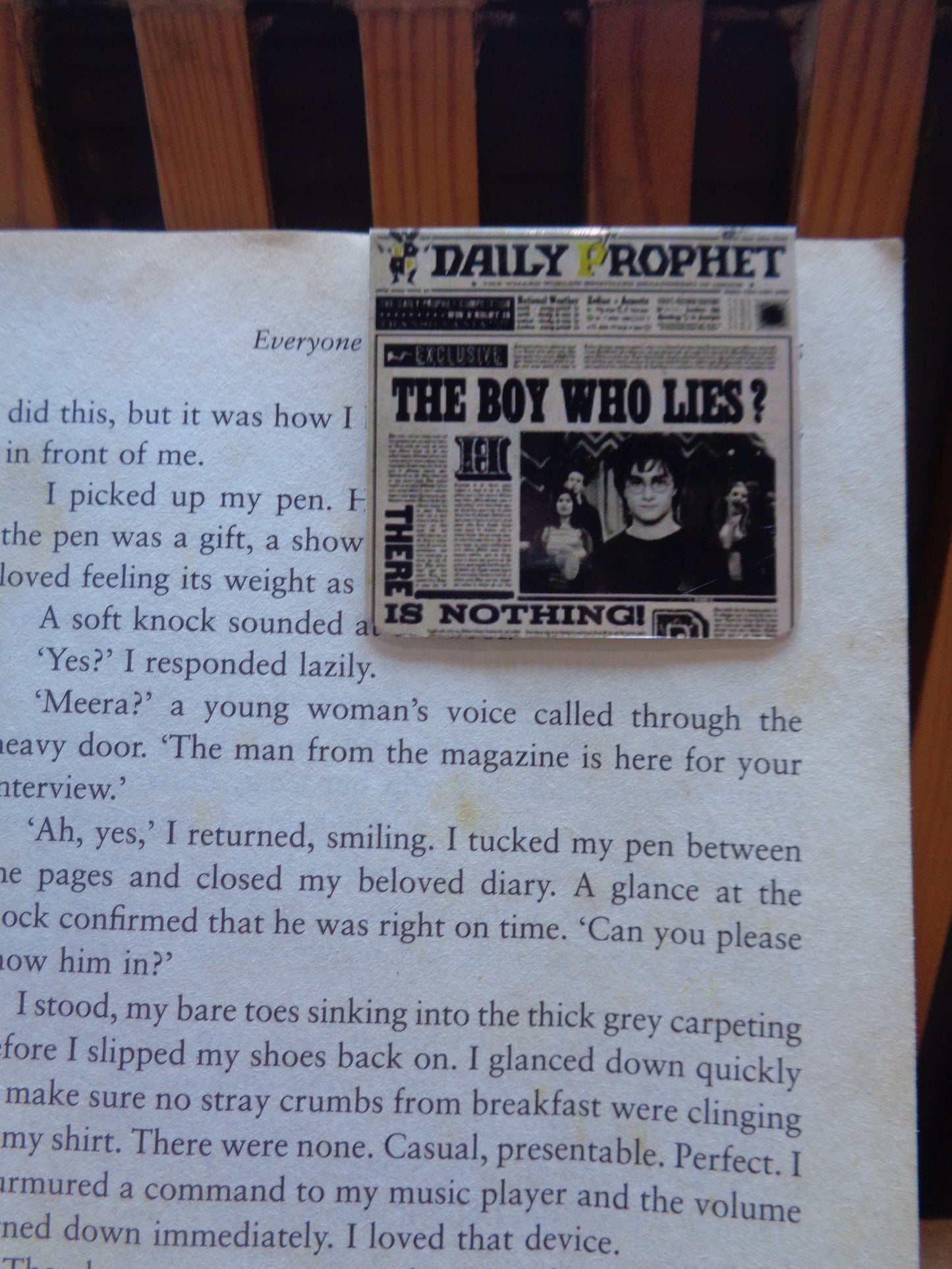 Daily Prophet - Magnetic Bookamrk