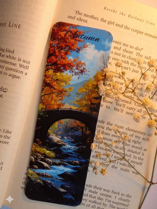 Autumn - Non Magnetic Bookmark