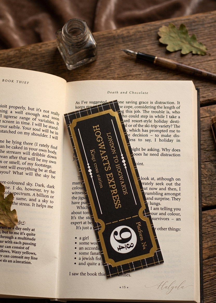 Platform 9 ¾ - Non magnetic Bookmark