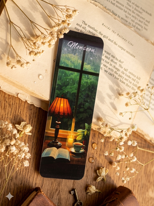 Monsoon - Non magnetic bookmark