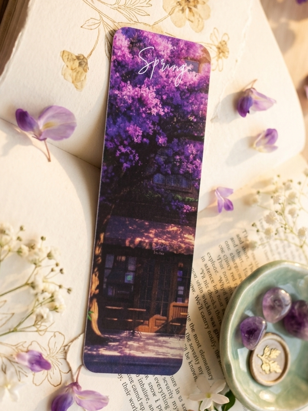 Spring - Non Magnetic Bookmark