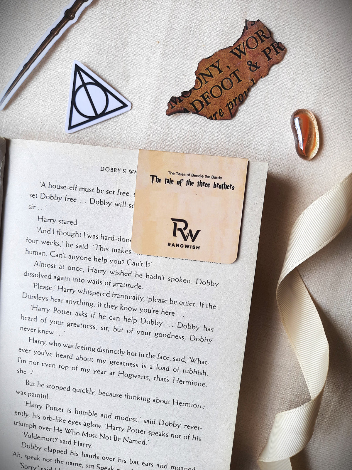 Deathly Hallows - Magnetic Bookmark