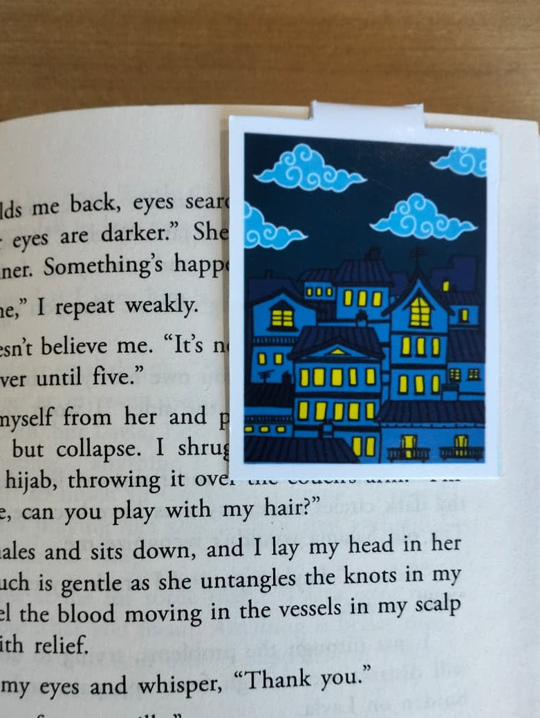 Night Reader - Magnetic Bookmark