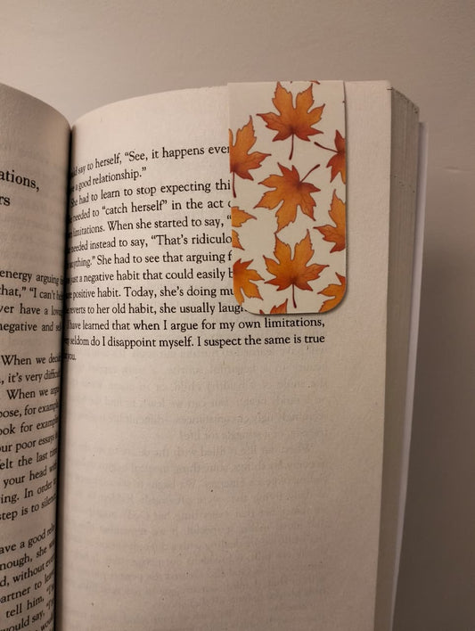 Maple Leaves - Magnetic Bookmark