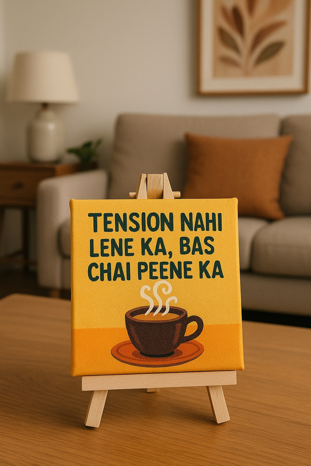 Tension Nahi Lene Ka, Bas Chai Pine Ka