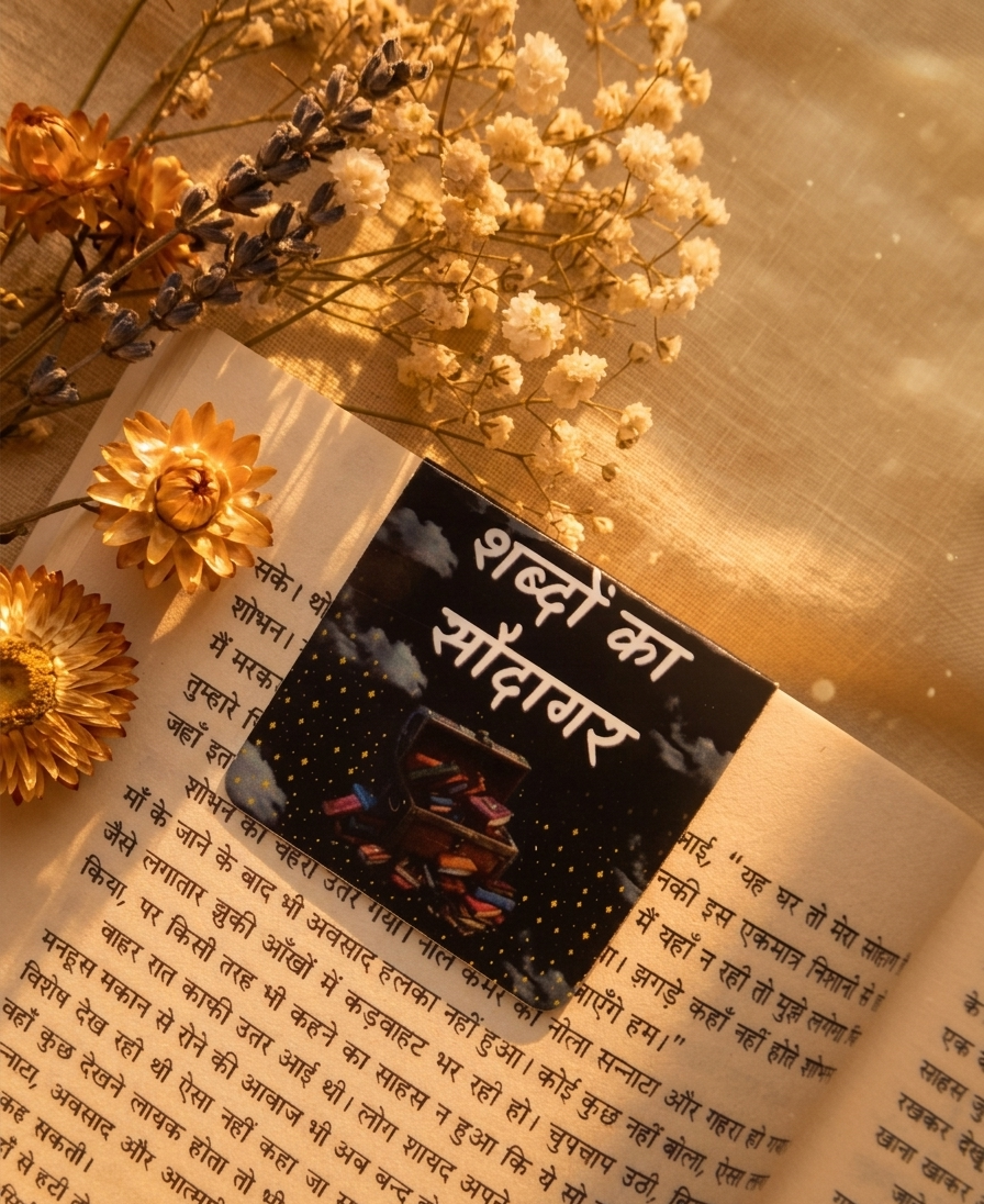 Shabdon Ka Saudagar - Magnetic Bookmark