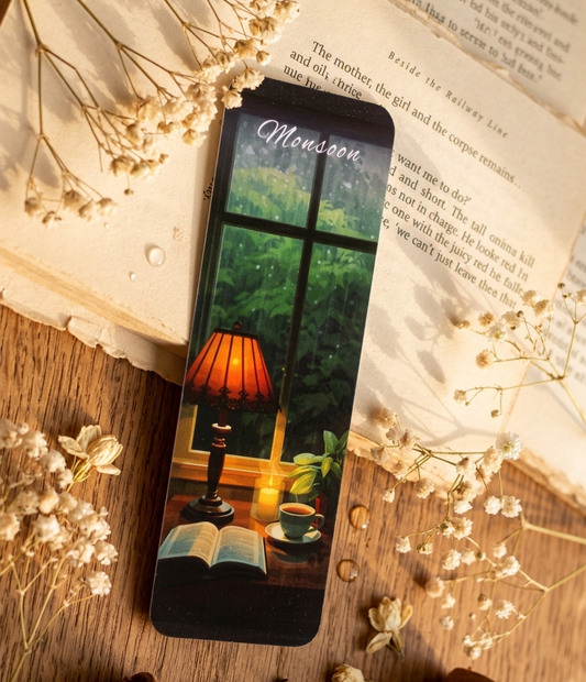 Monsoon - Non Magnetic Bookmark