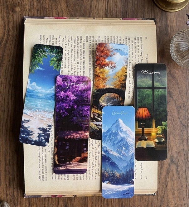The Reader's Seasons - Non Magnetic Bookmark
